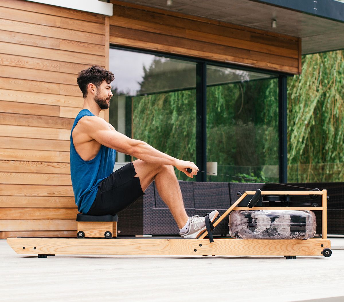 WaterRower Lite solid oak frame