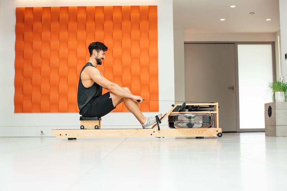 Cardio endurance rowing