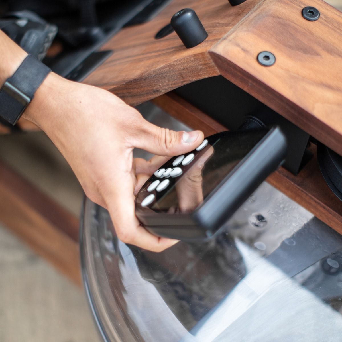 WaterRower Original monitor detail