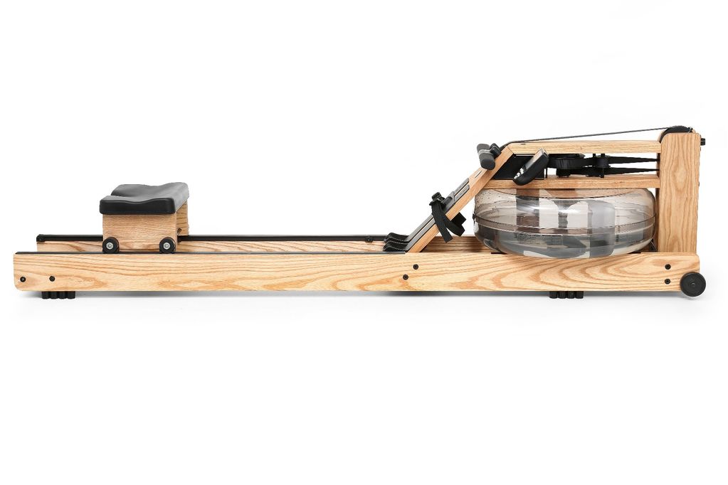 Water rowing machine wood store